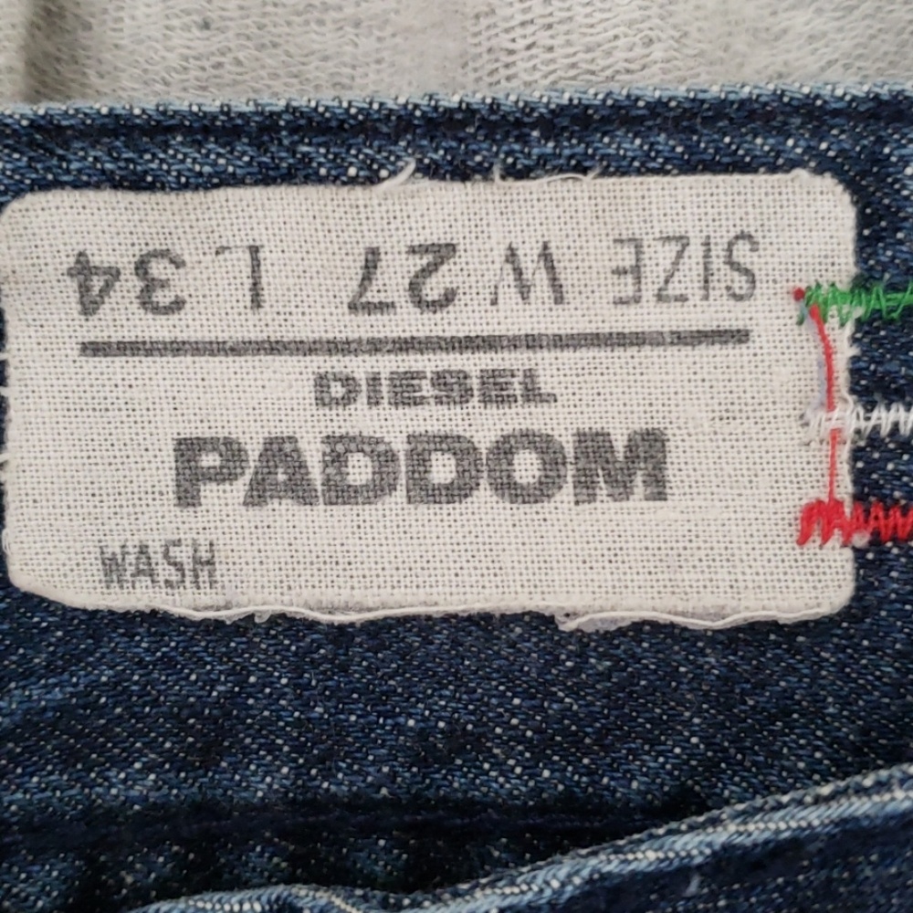 Diesel Industry & Adidas Collab Jeans Size 27 - Picture 3 of 8